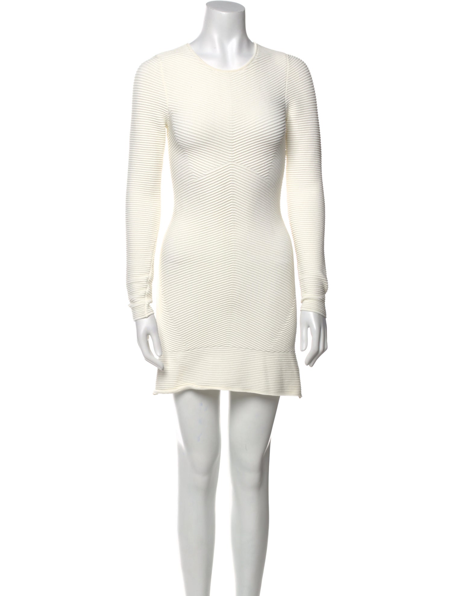 Ronny Kobo Scoop Neck Mini Dress