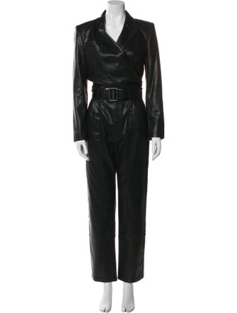 Ronny Kobo Leather Pant Set