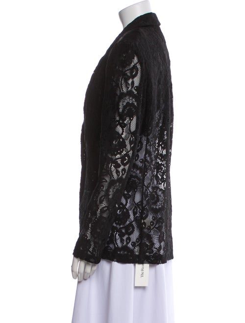 Ronny Kobo Lace Pattern Evening Jacket