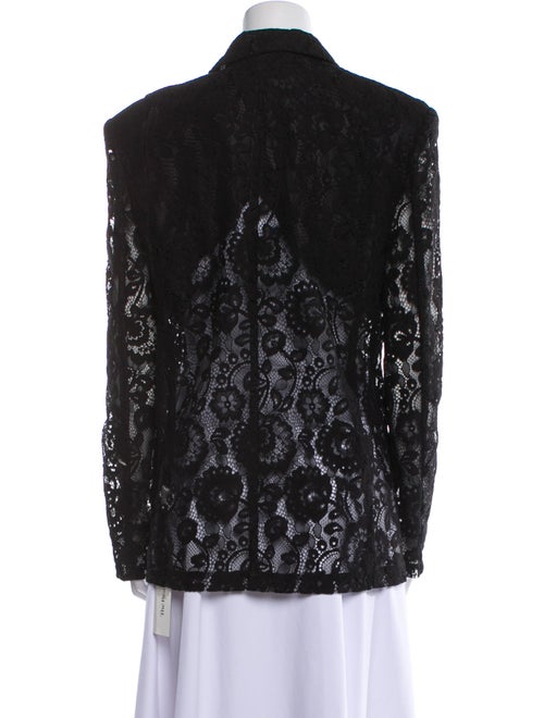 Ronny Kobo Lace Pattern Evening Jacket
