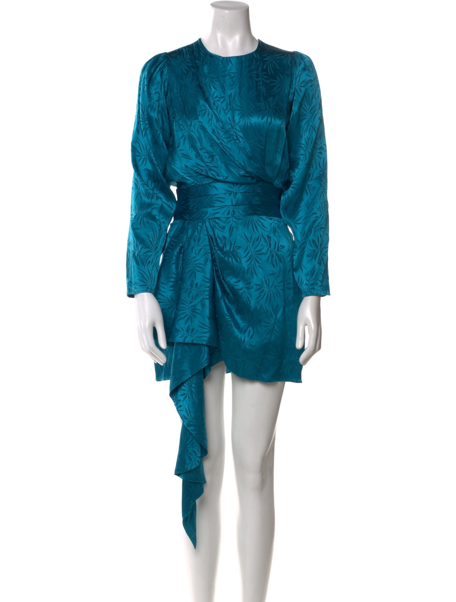 Ronny Kobo Silk Mini Dress