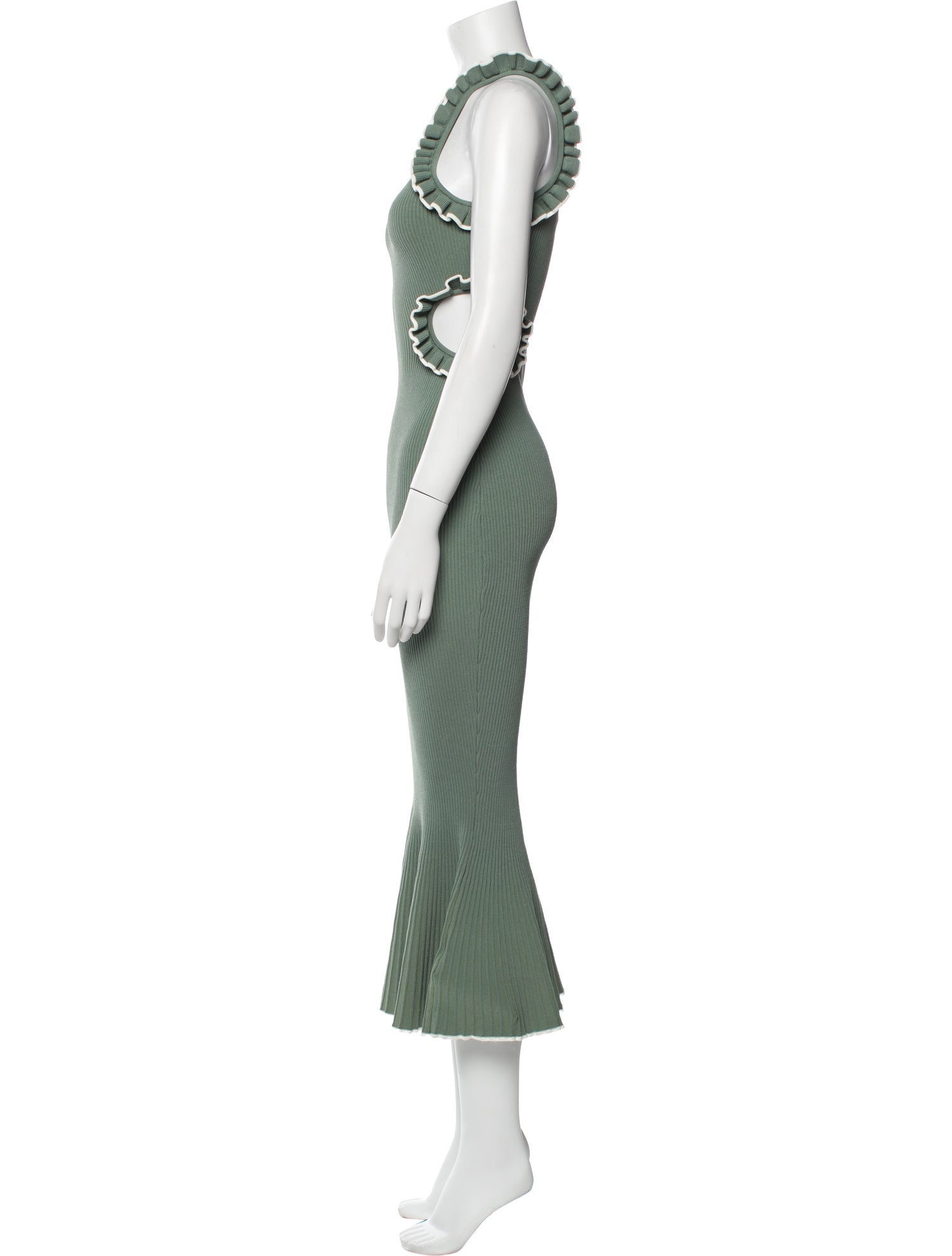 Ronny Kobo Halterneck Long Dress