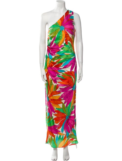 Ronny Kobo Printed Long Dress
