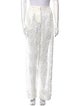 Ronny Kobo Lace Pattern Wide Leg Pants