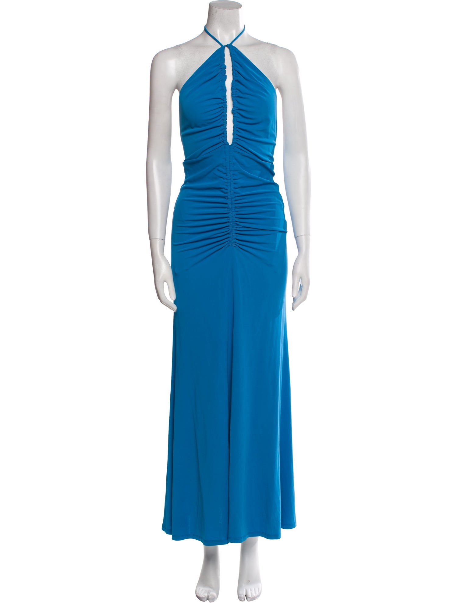 Ronny Kobo Halterneck Long Dress