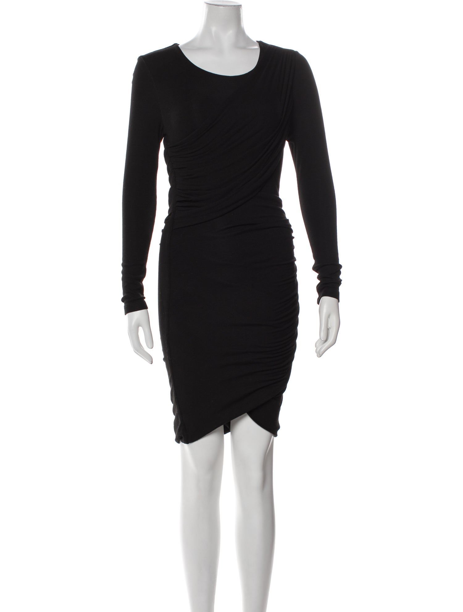 Ronny Kobo Scoop Neck Mini Dress