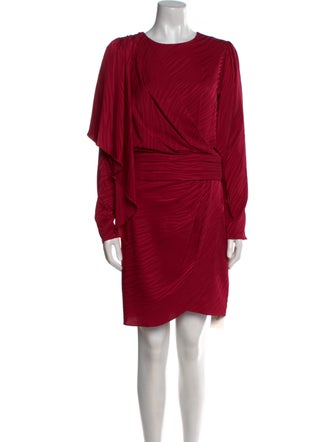 Ronny Kobo One-Shoulder Mini Dress