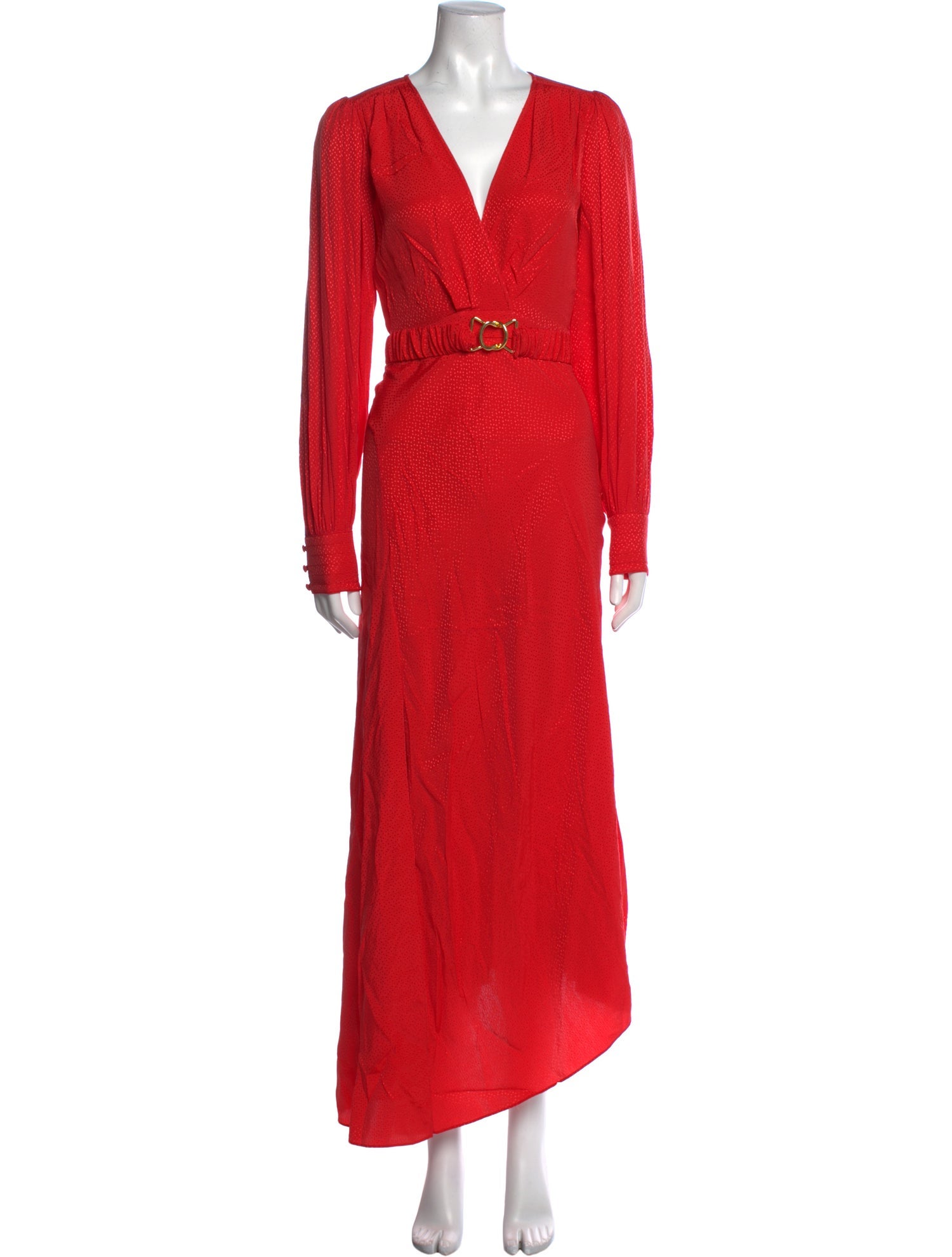 Ronny Kobo Silk Long Dress