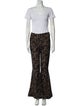 Ronny Kobo Lace Pattern Lace Trim Embellishment Pant Set
