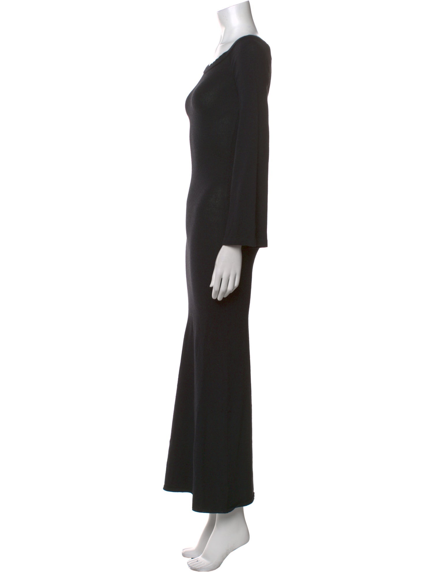 Ronny Kobo Scoop Neck Long Dress