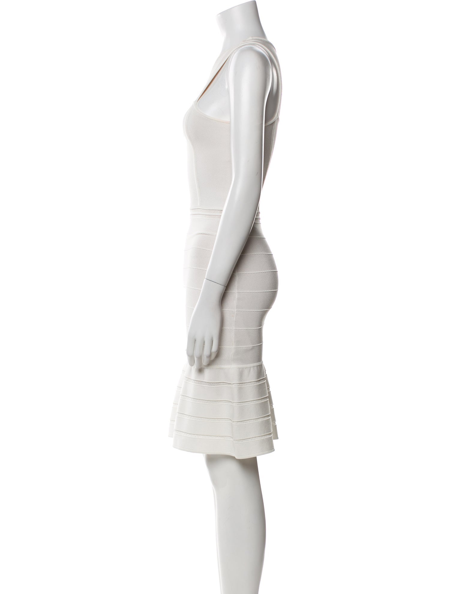 Ronny Kobo Scoop Neck Mini Dress