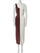 Ronny Kobo Scoop Neck Long Dress