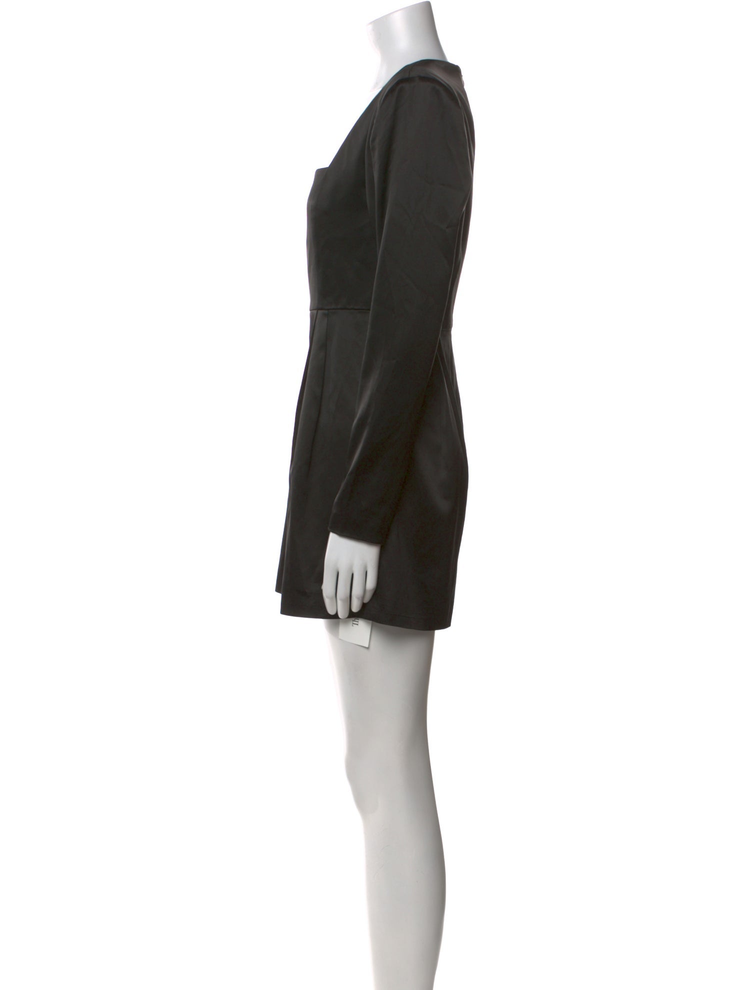 Ronny Kobo Square Neckline Mini Dress