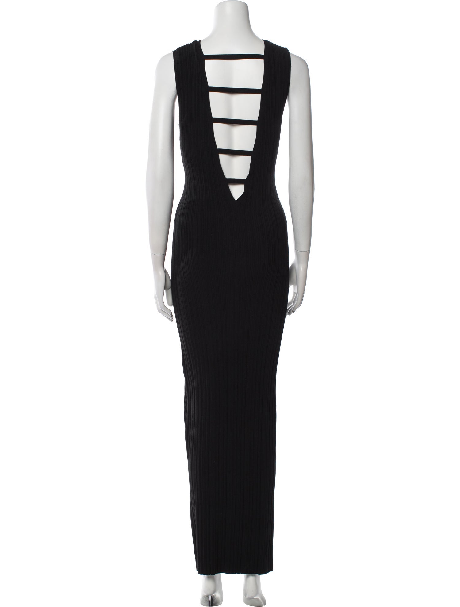 Ronny Kobo Crew Neck Long Dress