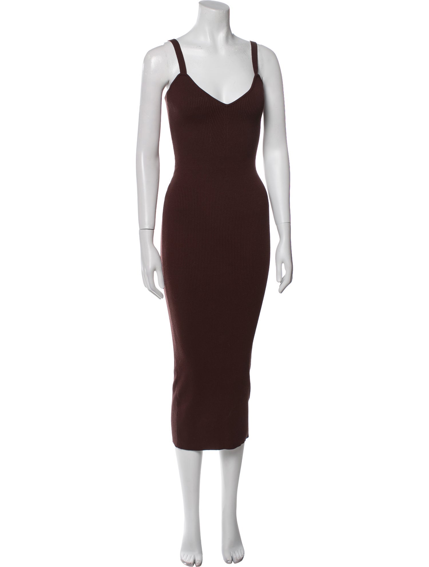 Ronny Kobo V-Neck Long Dress