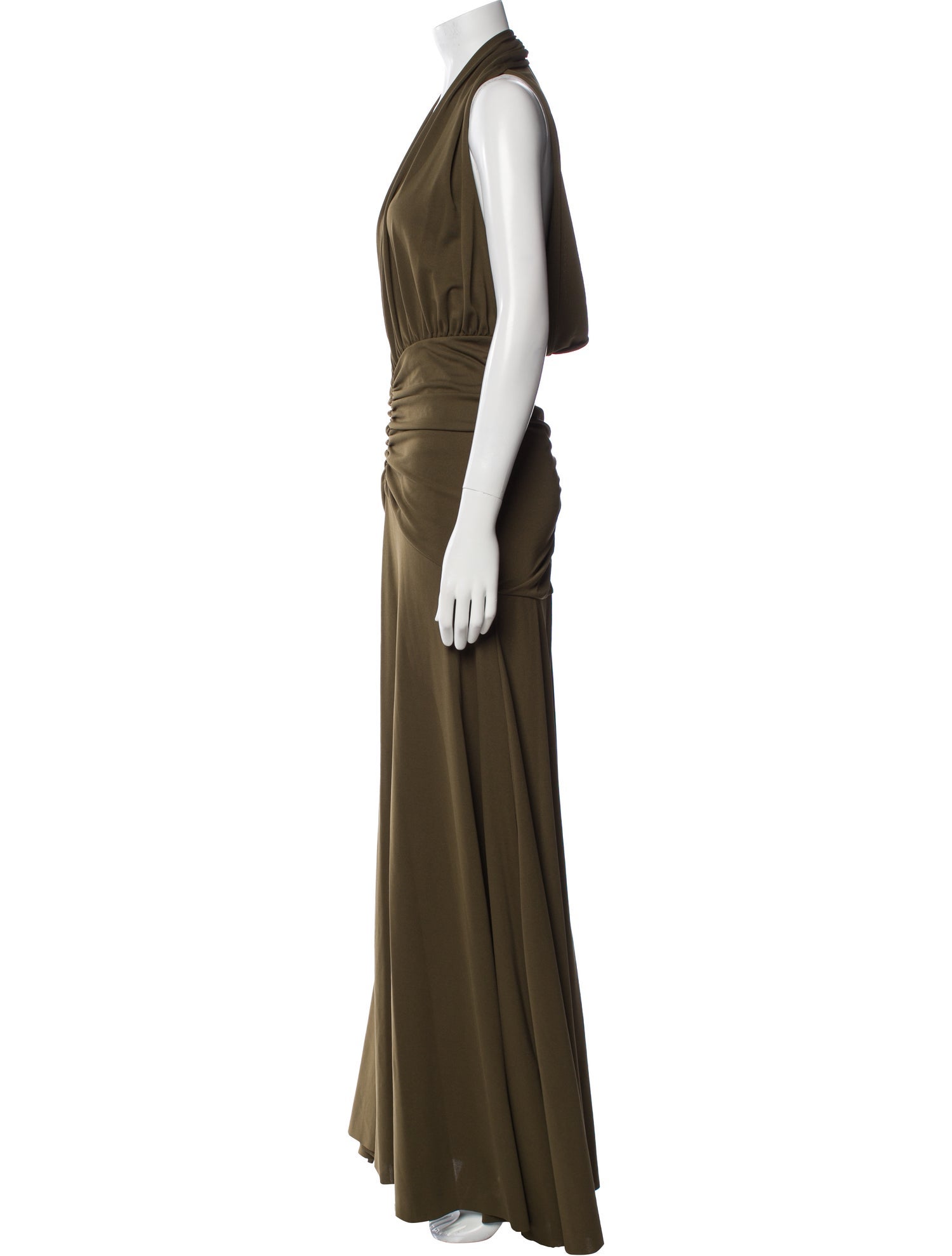 Ronny Kobo V-Neck Long Dress