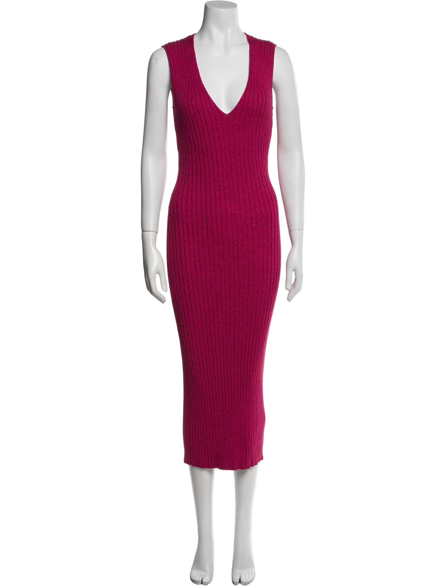 Ronny Kobo V-Neck Long Dress