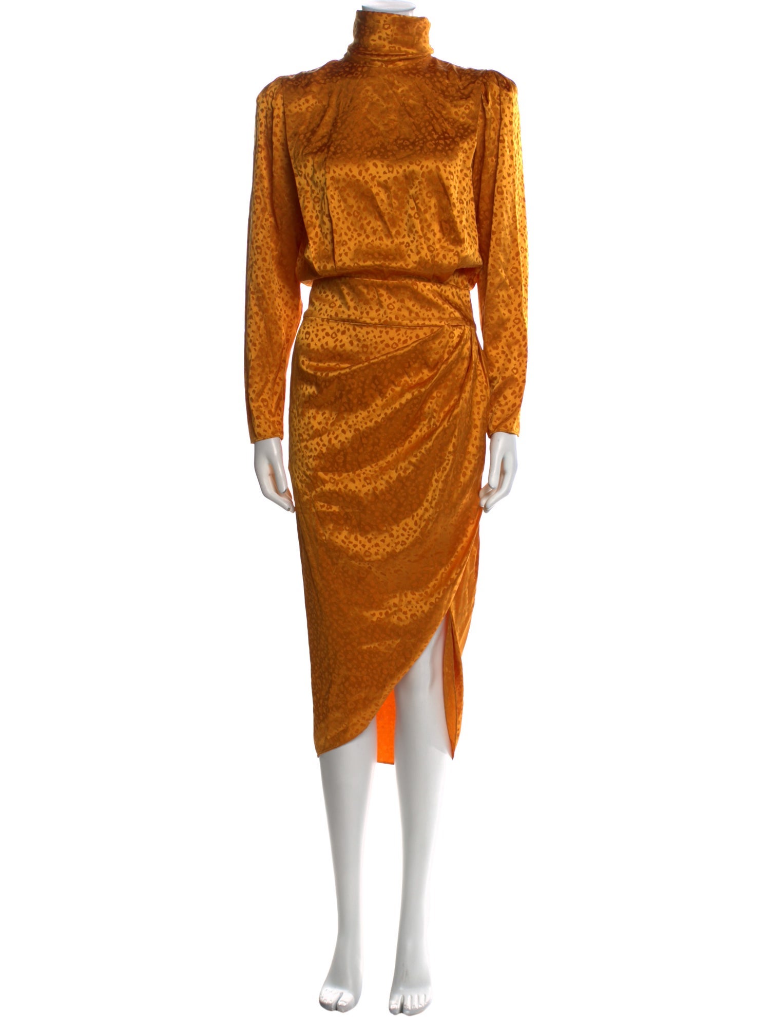 Ronny Kobo Silk Long Dress