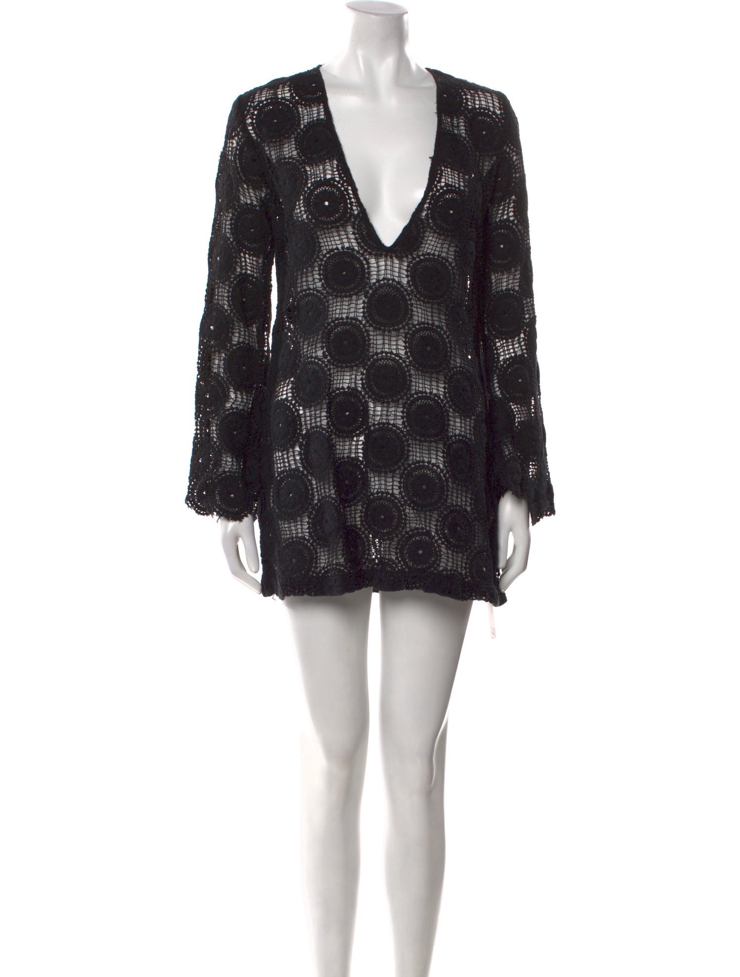 Ronny Kobo Printed Mini Dress