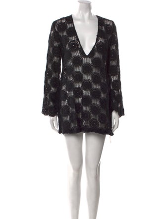 Ronny Kobo Printed Mini Dress