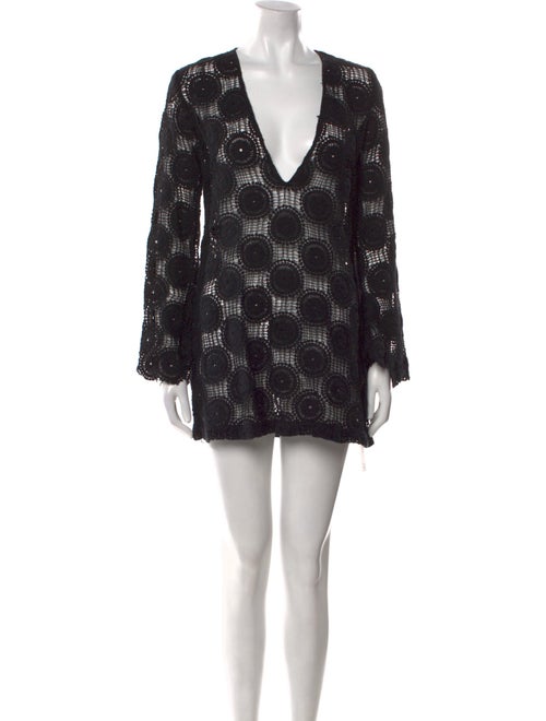 Ronny Kobo Printed Mini Dress