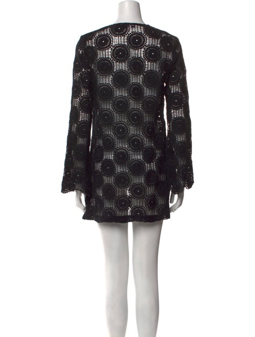 Ronny Kobo Printed Mini Dress