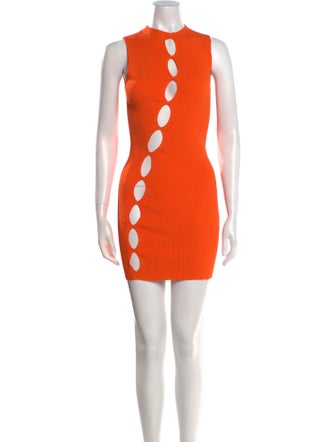 Ronny Kobo Printed Mini Dress