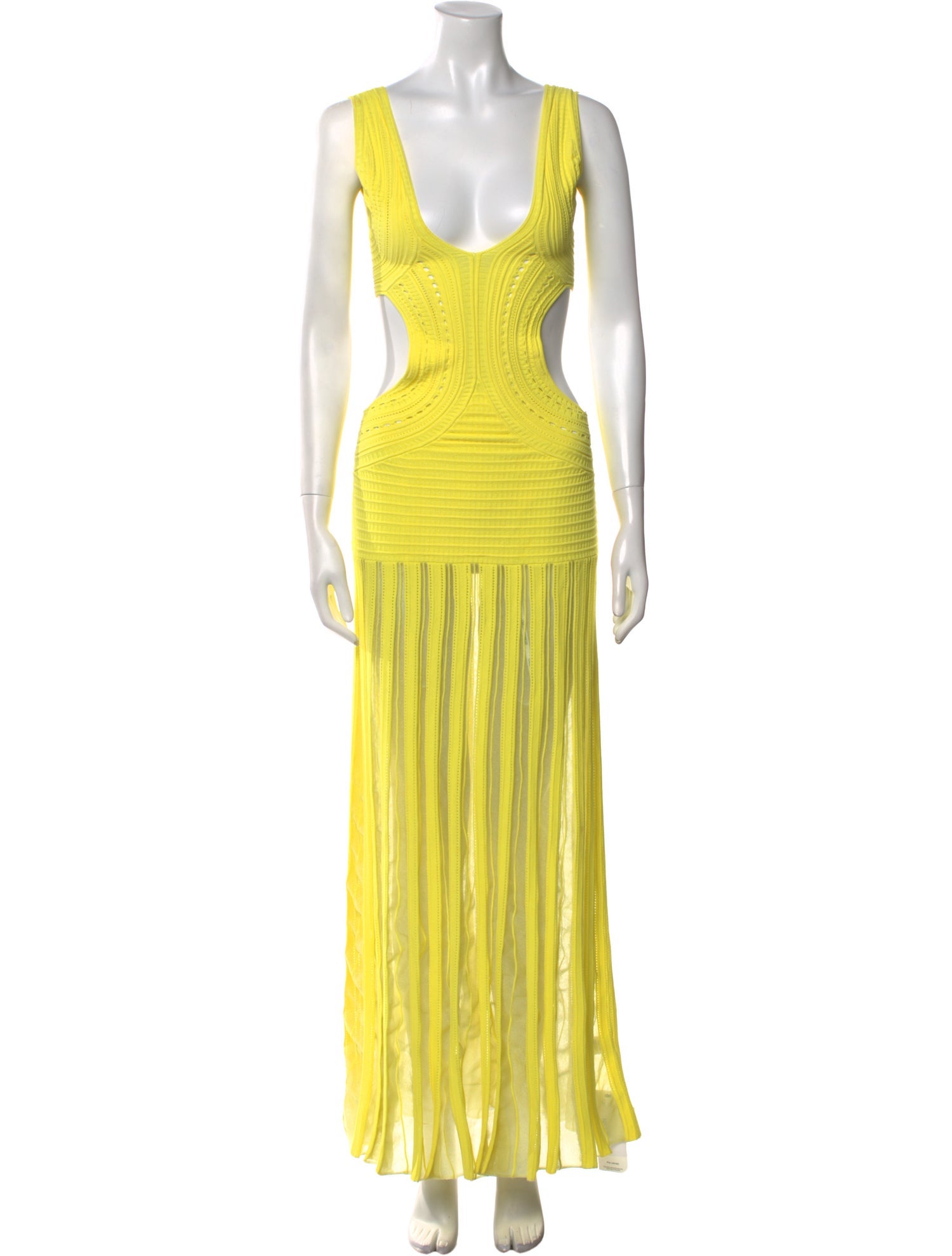 Ronny Kobo V-Neck Long Dress