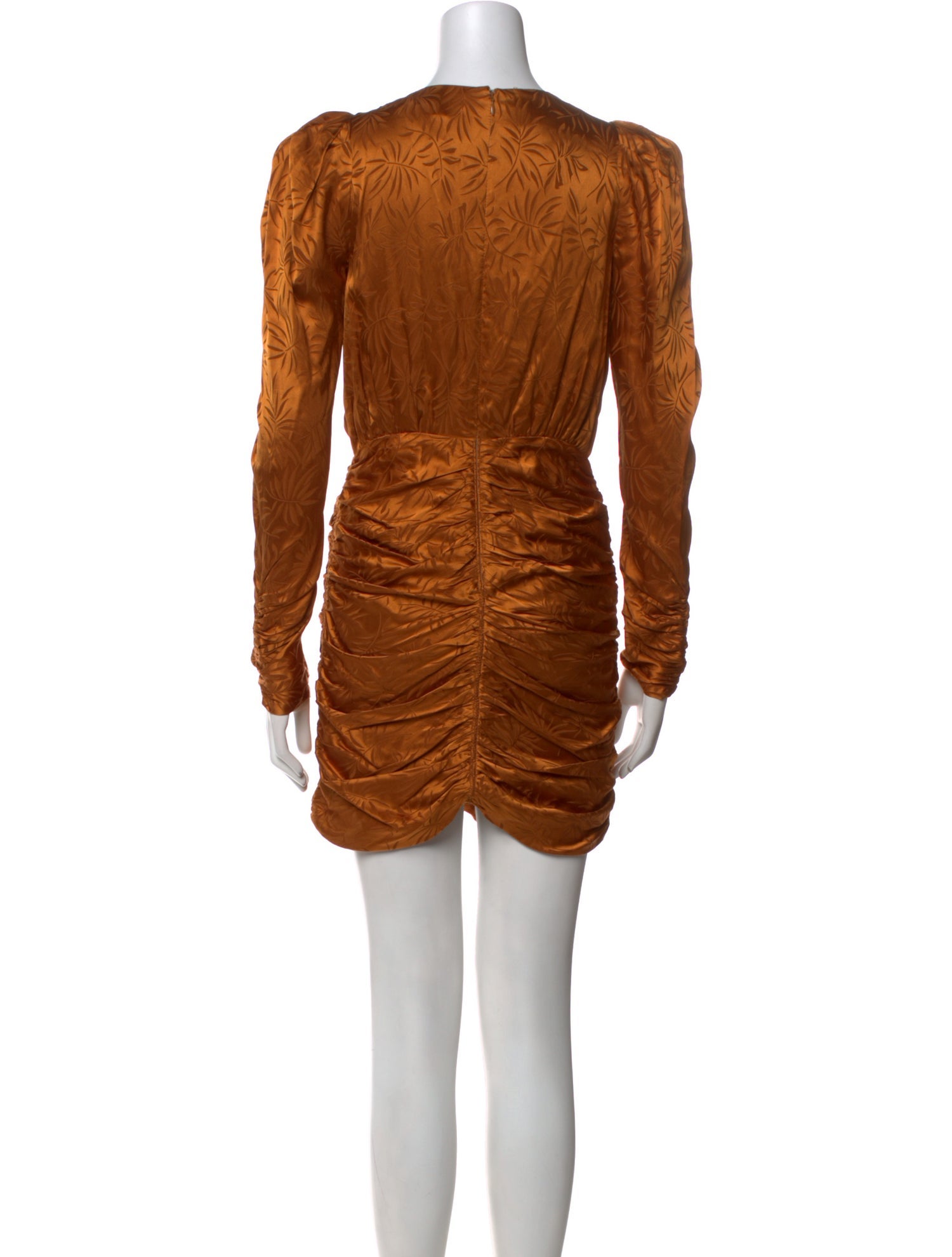 Ronny Kobo Silk Mini Dress