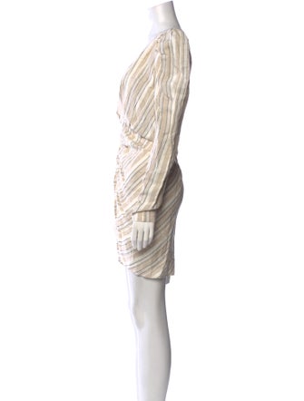 Ronny Kobo Plaid Print Mini Dress