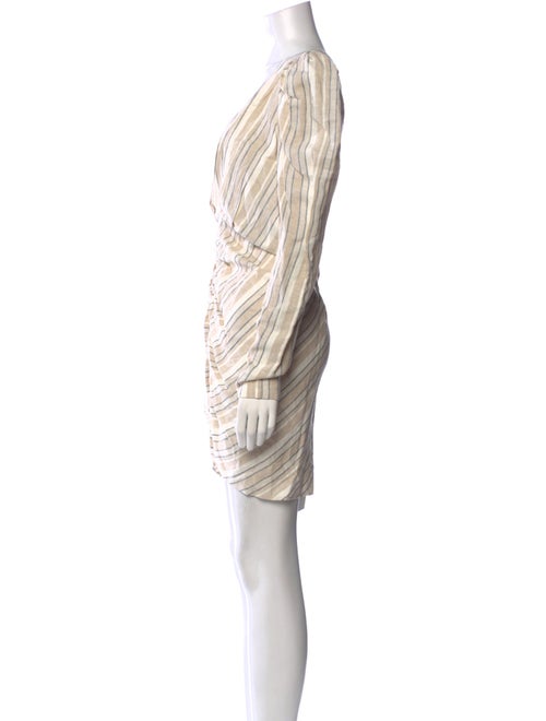 Ronny Kobo Plaid Print Mini Dress