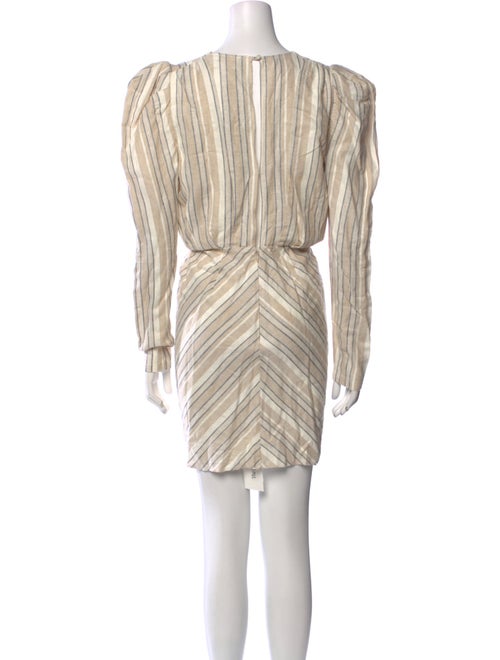 Ronny Kobo Plaid Print Mini Dress