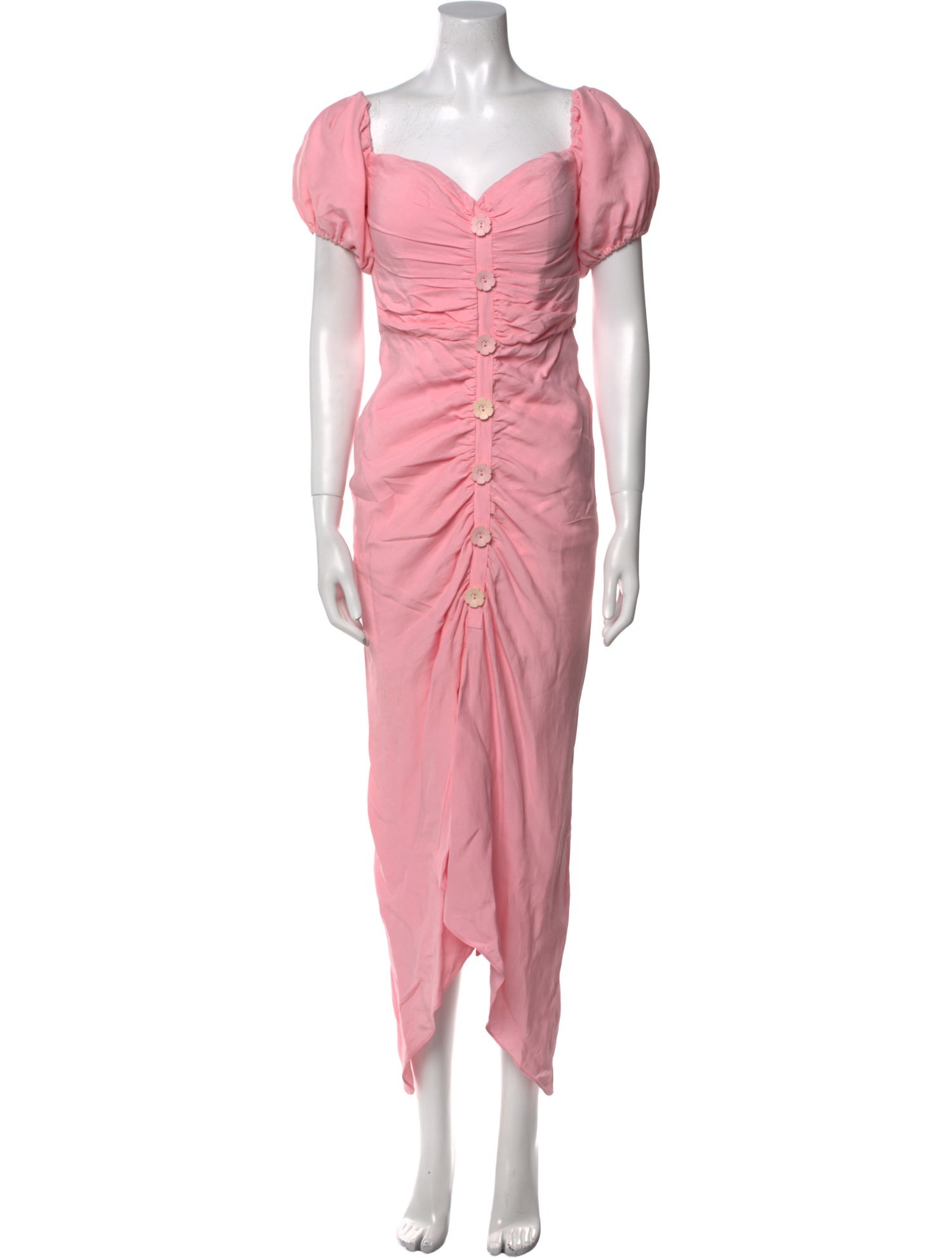 Ronny Kobo Square Neckline Long Dress