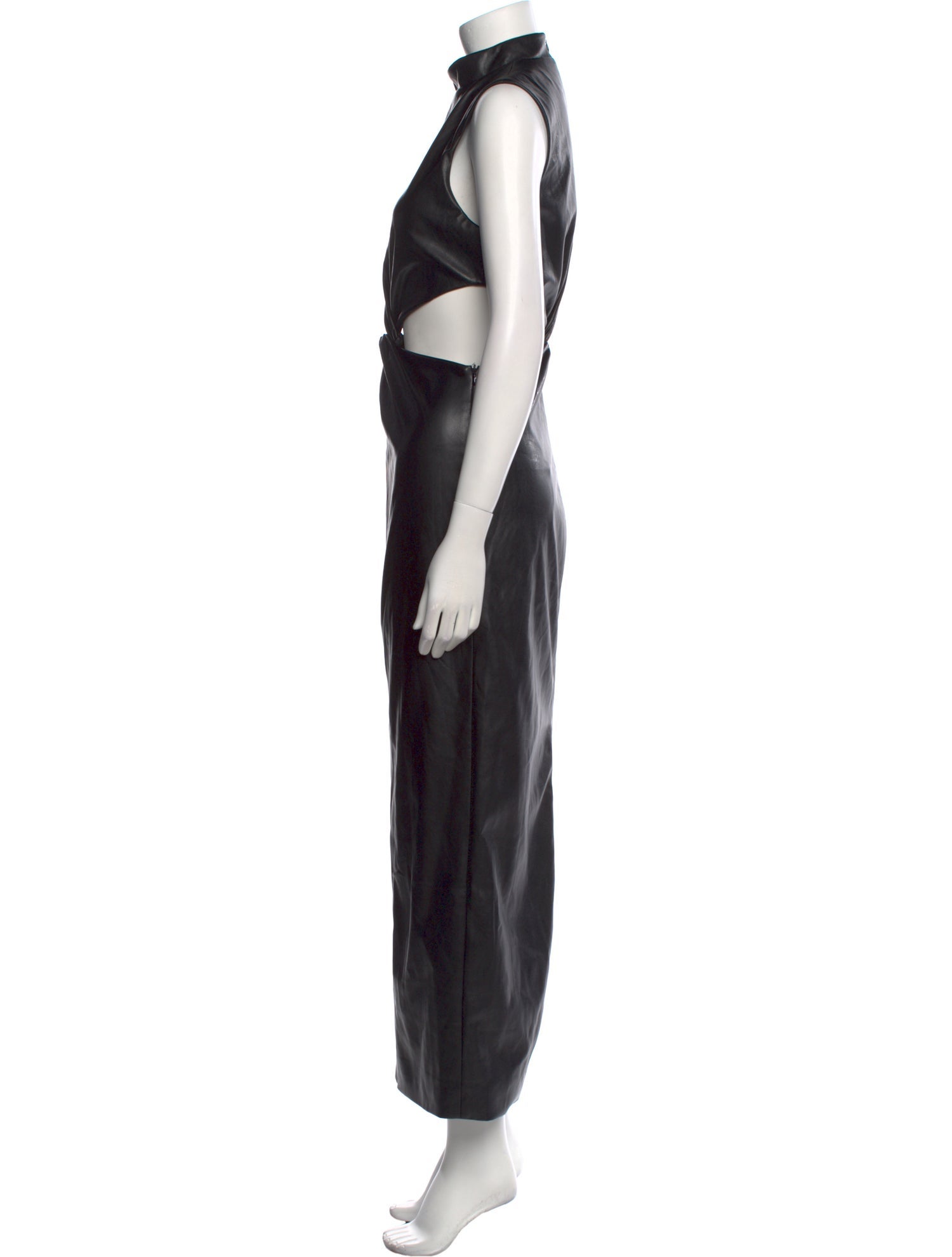 Ronny Kobo Mock Neck Long Dress