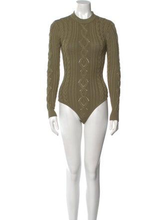 Ronny Kobo Mock Neck Sweater