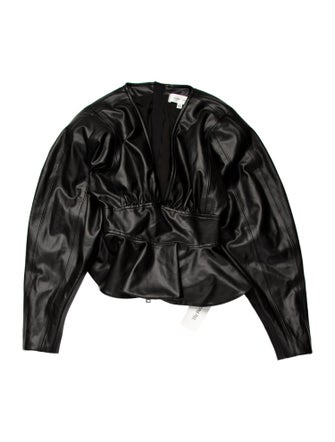 Ronny Kobo Strapless Crop Top