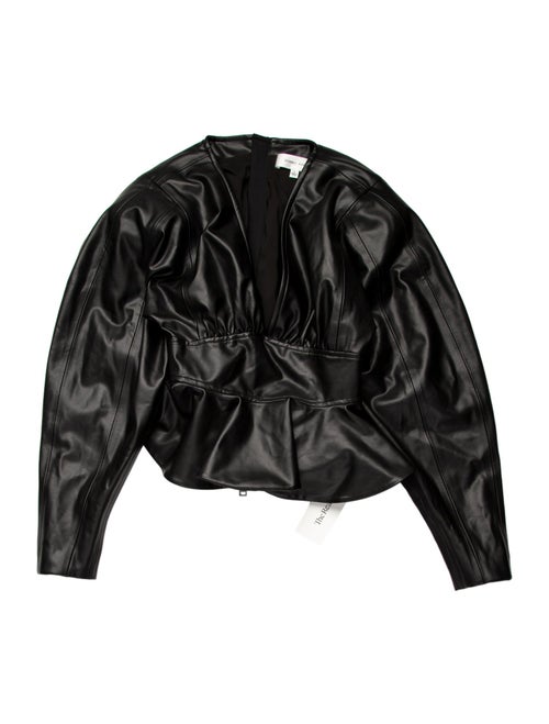 Ronny Kobo Strapless Crop Top