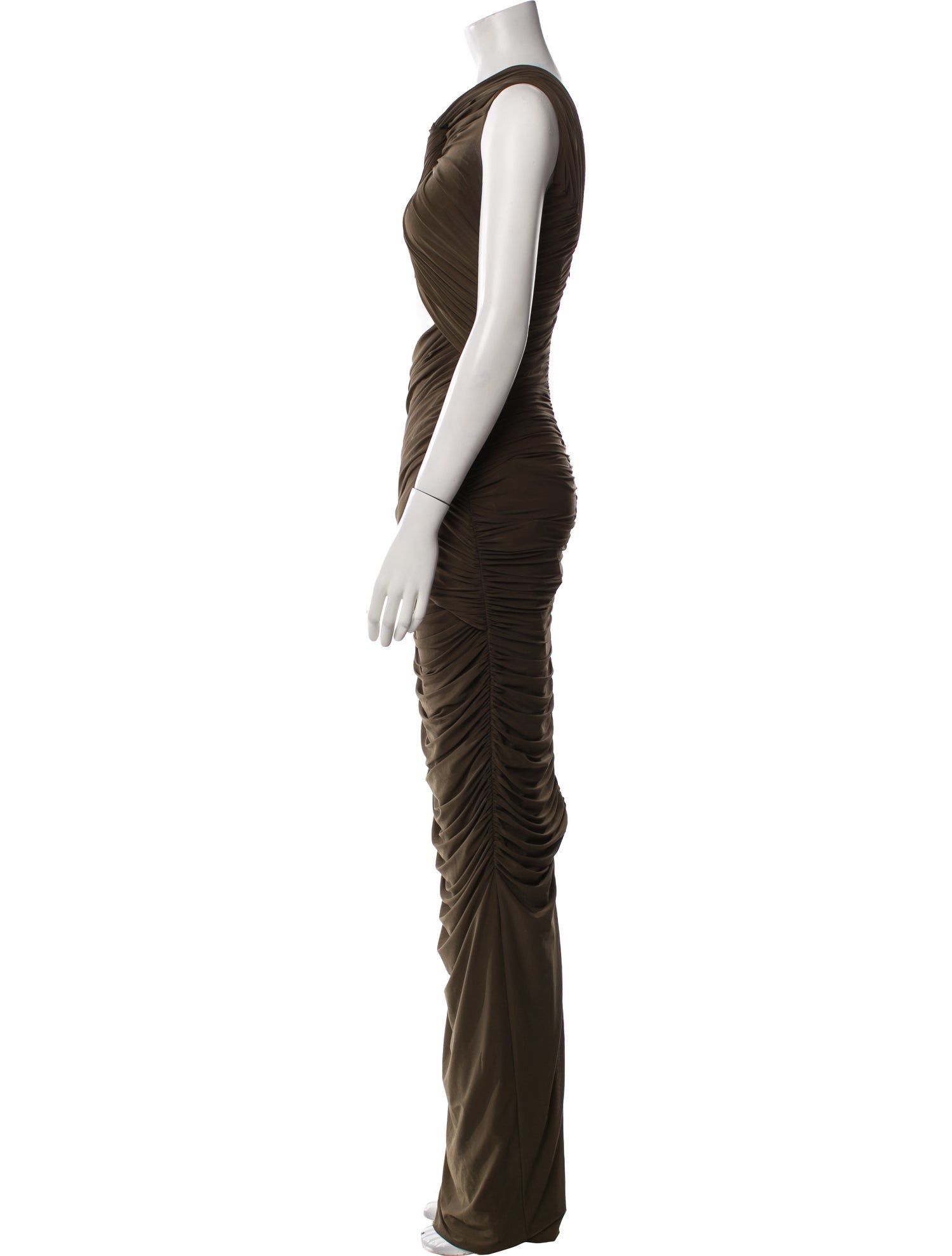 Ronny Kobo Halterneck Long Dress