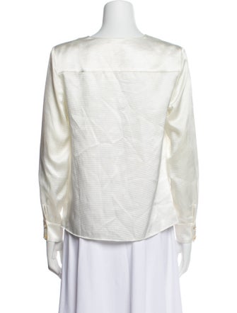 Ronny Kobo Cowl Neck Long Sleeve Top