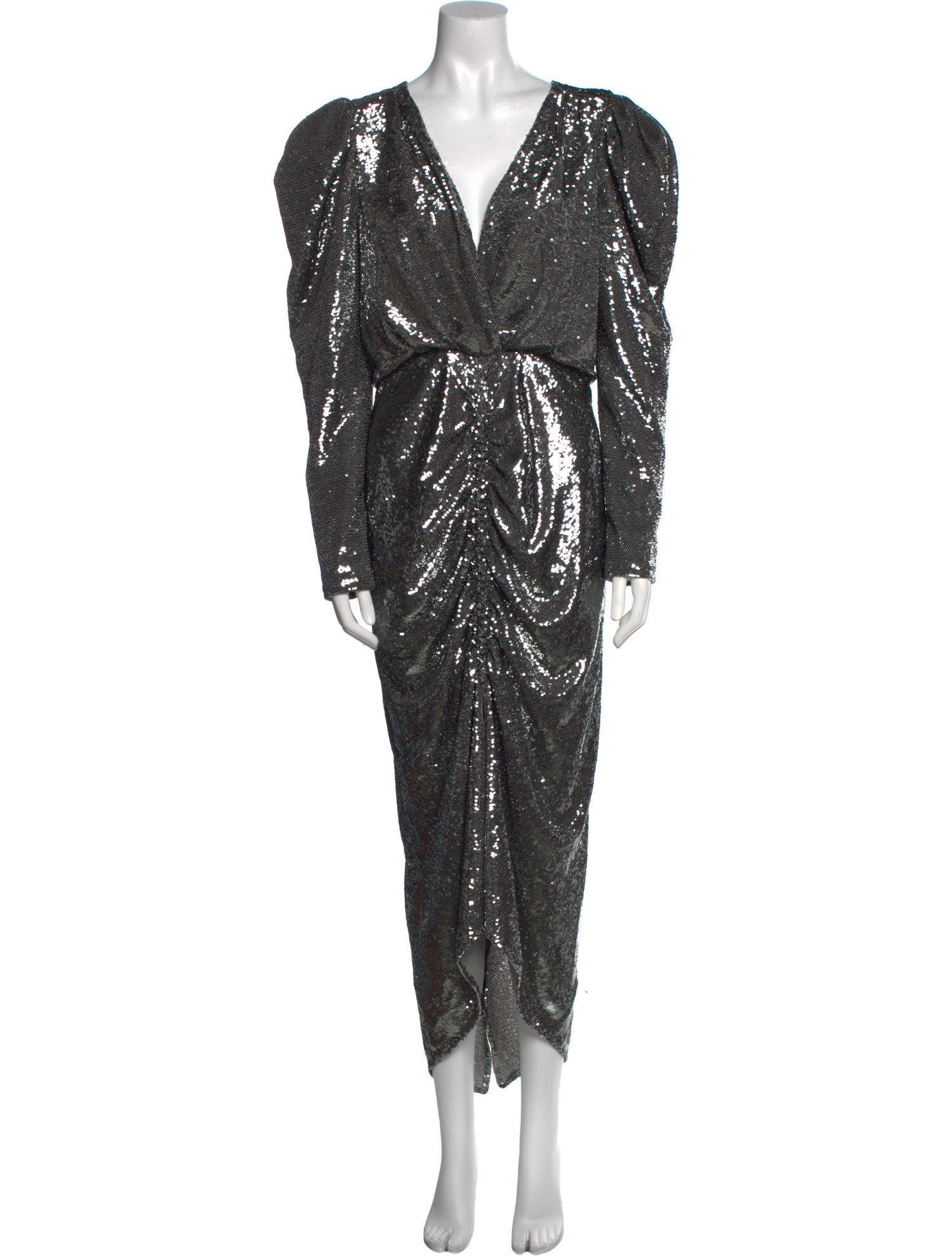 Ronny Kobo V-Neck Long Dress