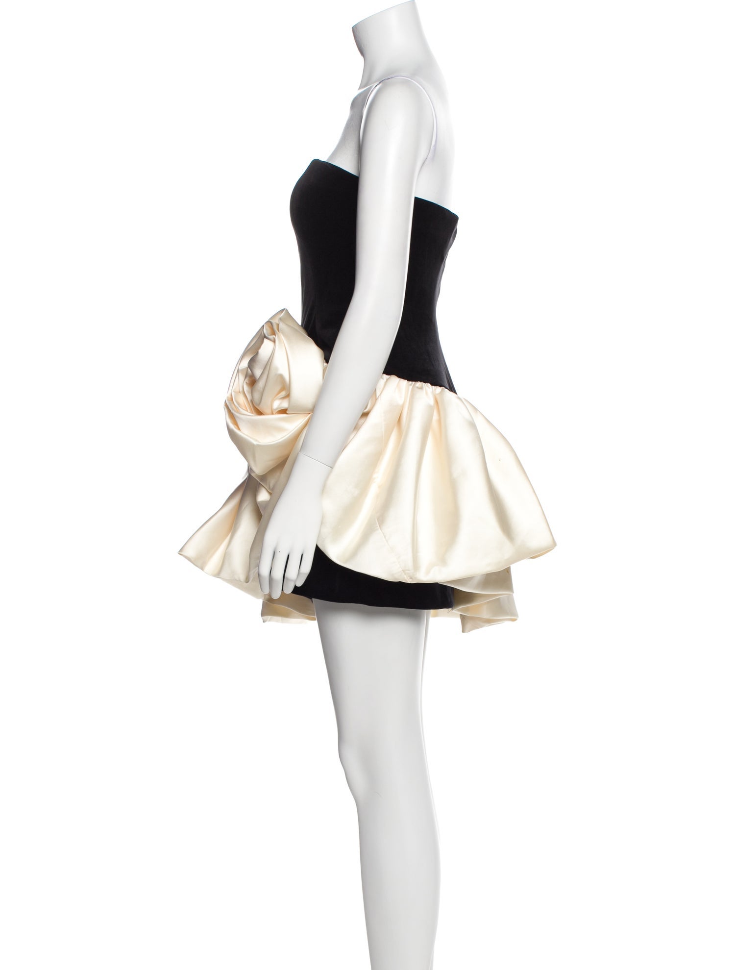 Ronny Kobo Strapless Mini Dress