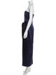 Ronny Kobo Strapless Long Dress