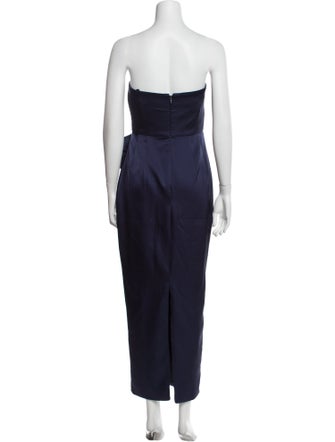 Ronny Kobo Strapless Long Dress