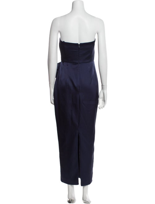 Ronny Kobo Strapless Long Dress