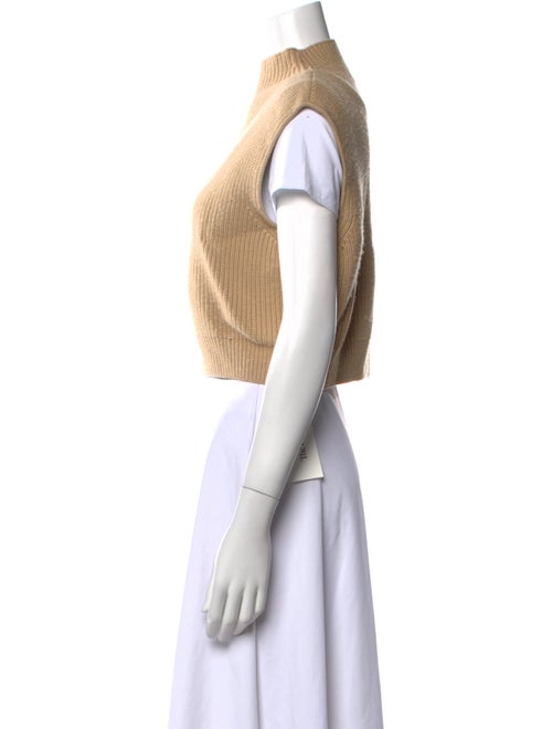 Ronny Kobo Merino Wool Mock Neck Sweater