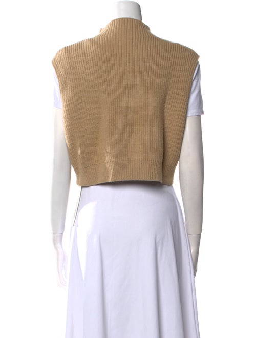 Ronny Kobo Merino Wool Mock Neck Sweater