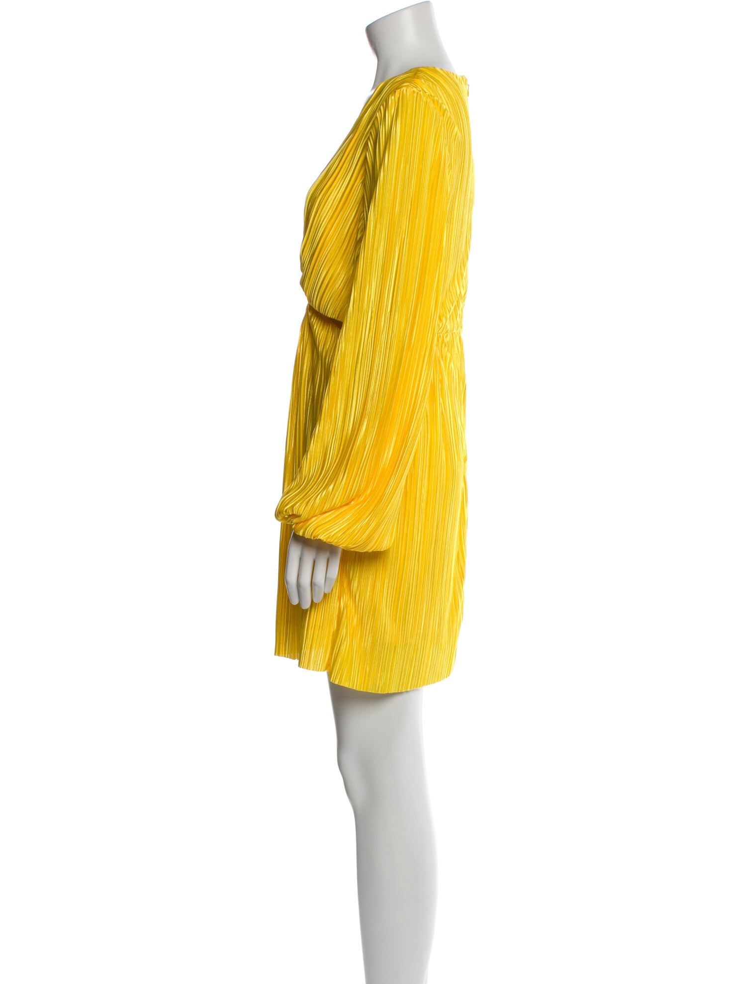 Ronny Kobo V-Neck Mini Dress