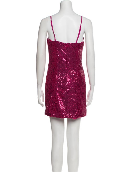 Ronny Kobo Cowl Neck Mini Dress