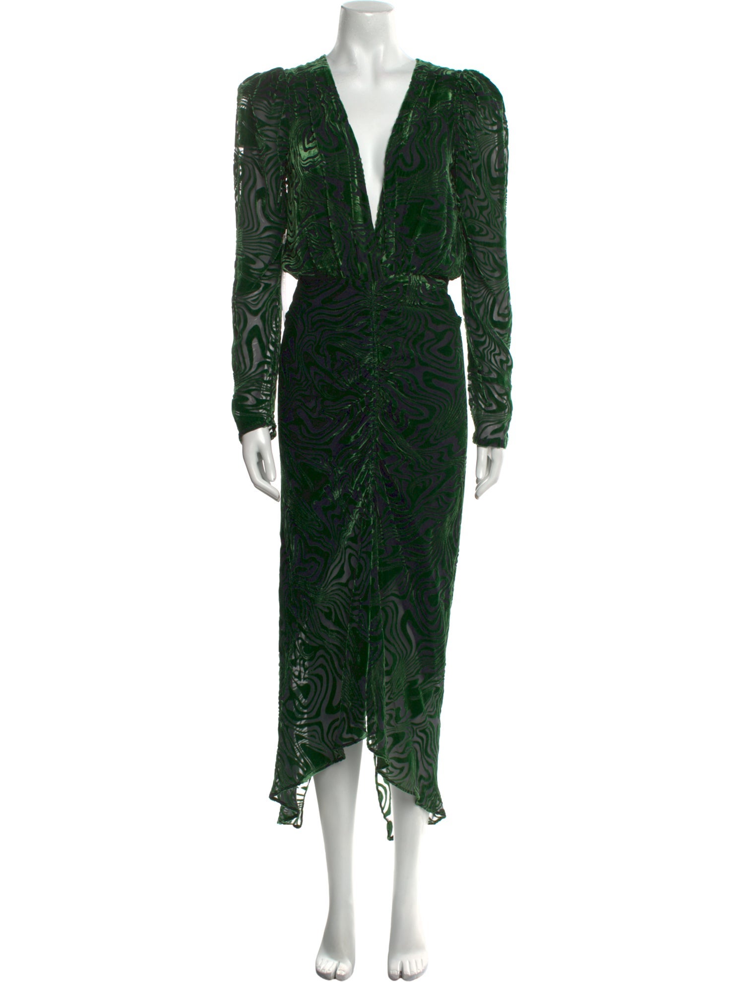 Ronny Kobo Silk Long Dress w/ Tags