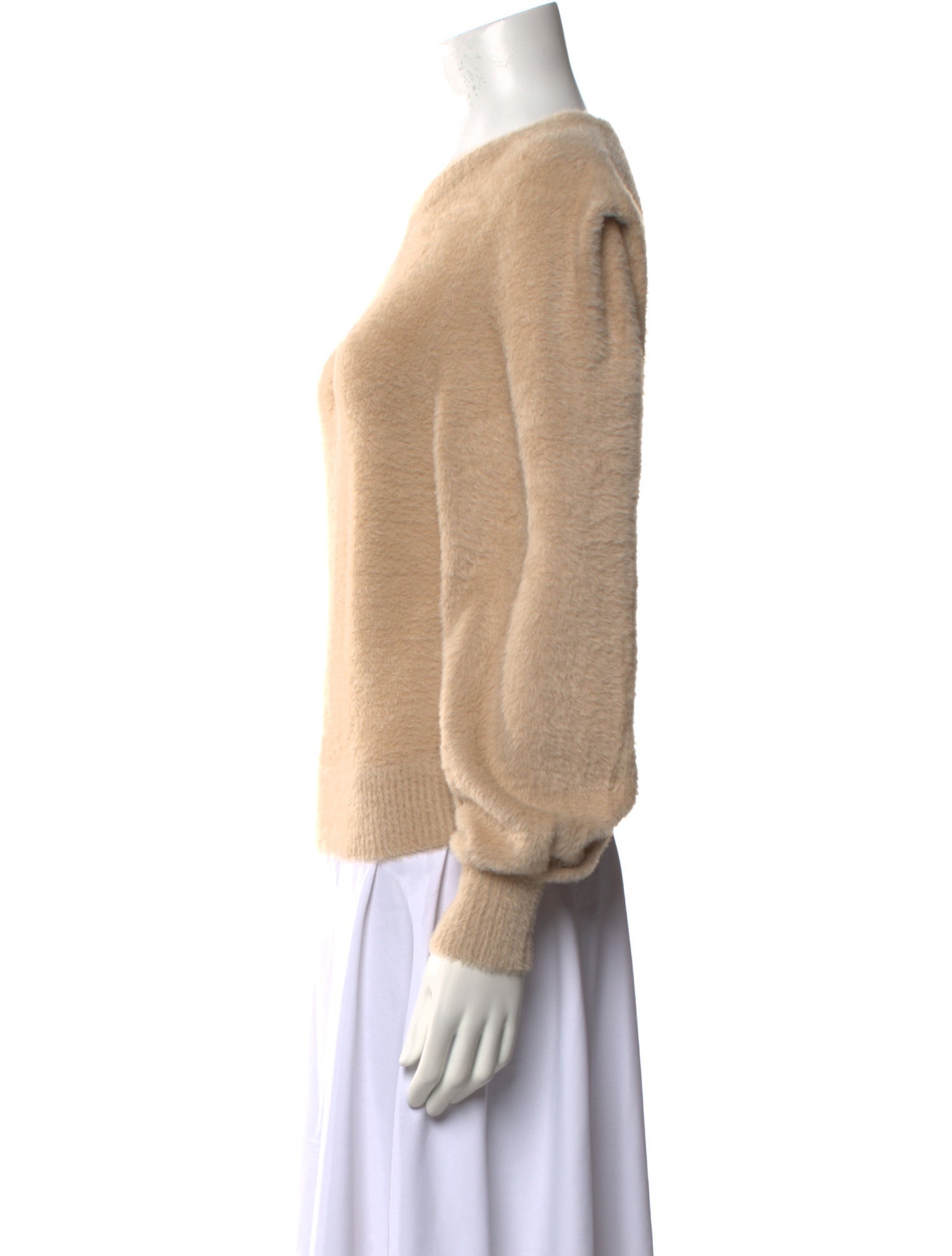 Ronny Kobo Nylon Crew Neck Sweater